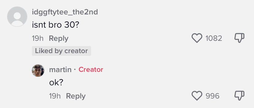 tiktok comment section