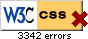 w3c check fail
